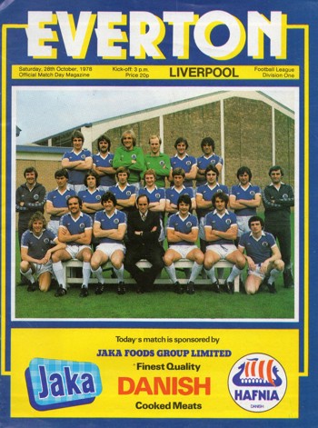 Match programme